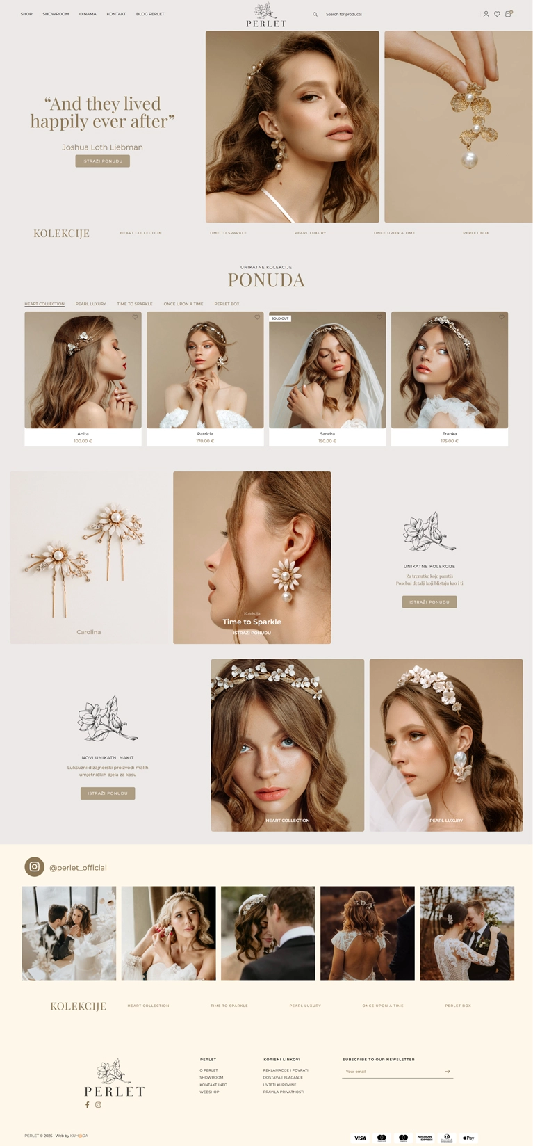 Prikaz web shopa Perlet