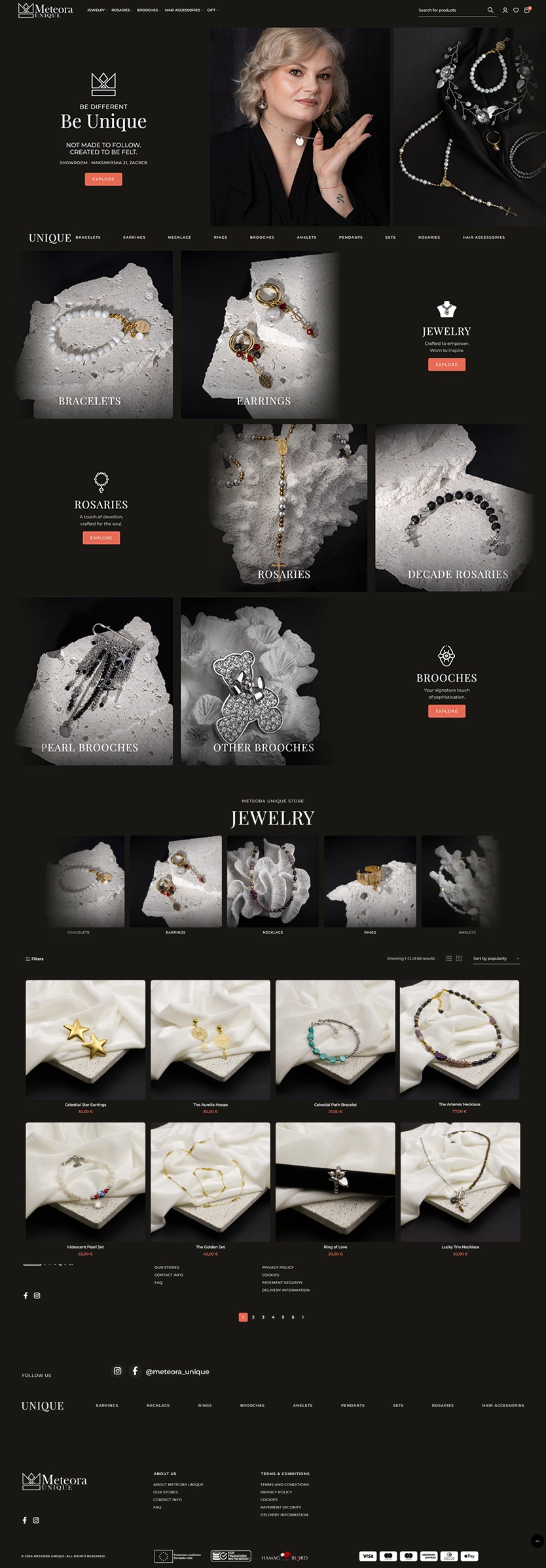 Prikaz web shopa Meteora unique