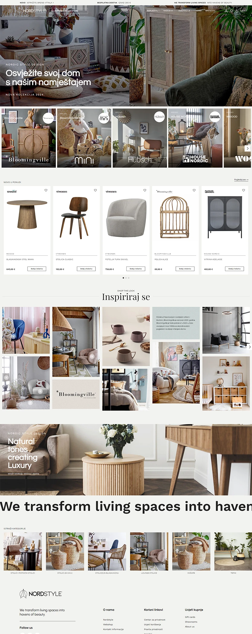 Prikaz web shopa NordStyle