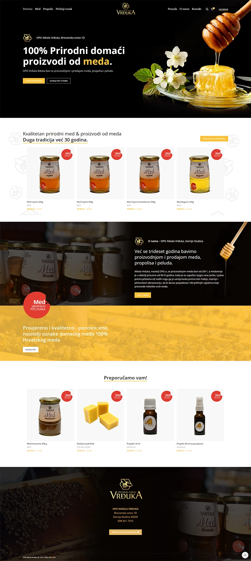 Prikaz web shopa OPG Vrđuka